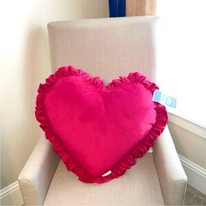 Lillian August Heart Pillow
